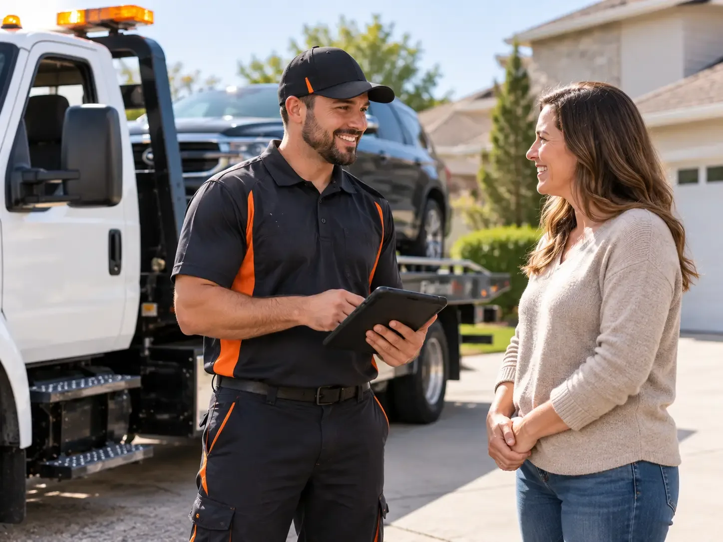 Flatbed Towing Sandstone, WV FAQs